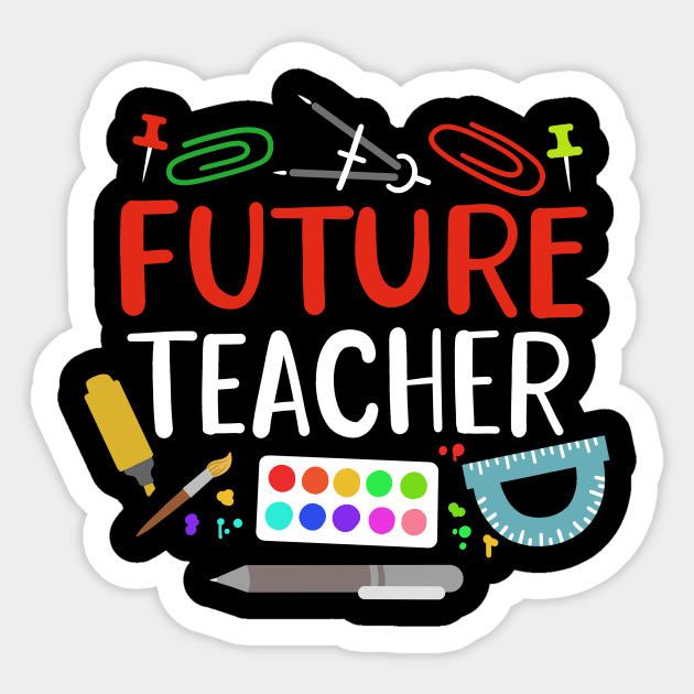 Future Teacher Education Student Sticker by KAWAIITEE